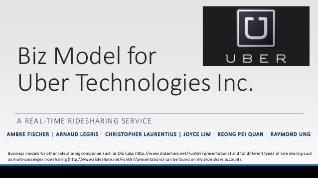 ubers business model uber business model