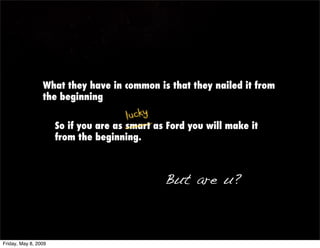 Uber Vu - Scrum & Startups