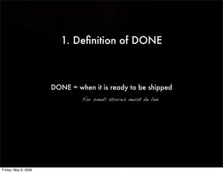 Uber Vu - Scrum & Startups