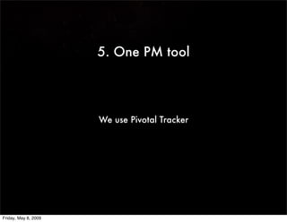 Uber Vu - Scrum & Startups