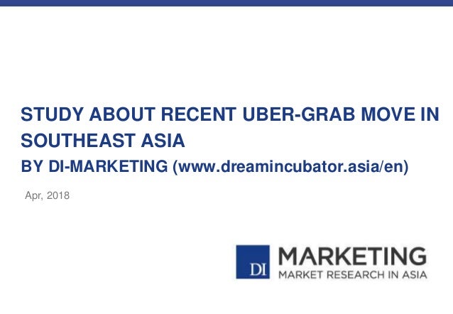 Study About Recent Uber-Grab Move in Southeast Asia