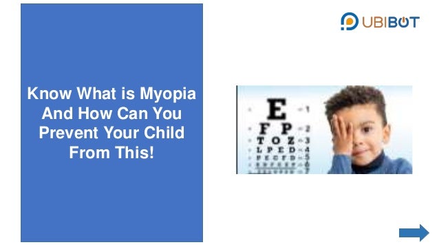 Know What is Myopia
And How Can You
Prevent Your Child
From This!
 
