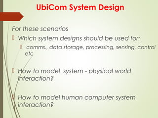 UBIQUITOUS COMPUTING - Mary M | PPT