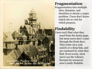 11FramingClassic Information Architecture (Polar Bear). Web Strategy (Web, Mobile, Social). Cross-Channel Strategy (Physical, Digital). Ubiquitous IA (Intertwingularity)..