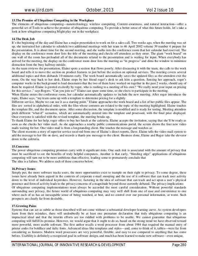 Ubiquitous computing essay 08 image
