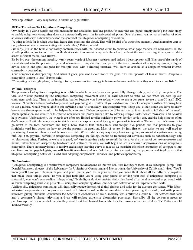 Ubiquitous computing ppt image