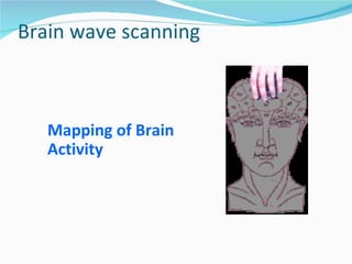 Brain wave scanning Mapping of Brain Activity 