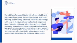 UbiTrack Starter Kit: Advanced Real-Time Indoor Personnel Tracking with ...