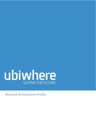 Research & Innovation Profile

 