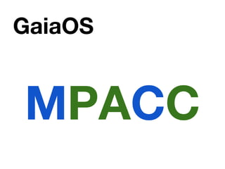 GaiaOS


MPACC
 
