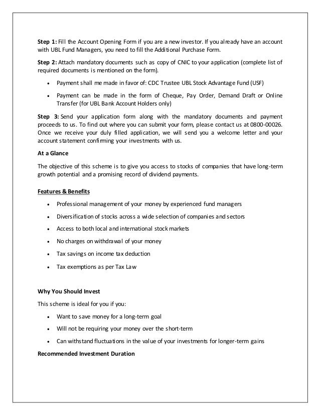 bank ubl draft Mutual UBL Funds Report bank ubl draft Mutual UBL Funds Report