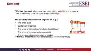 Supply and Demand , main economic trading laws | PPTX