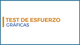 TEST DE ESFUERZO
GRÁFICAS
 