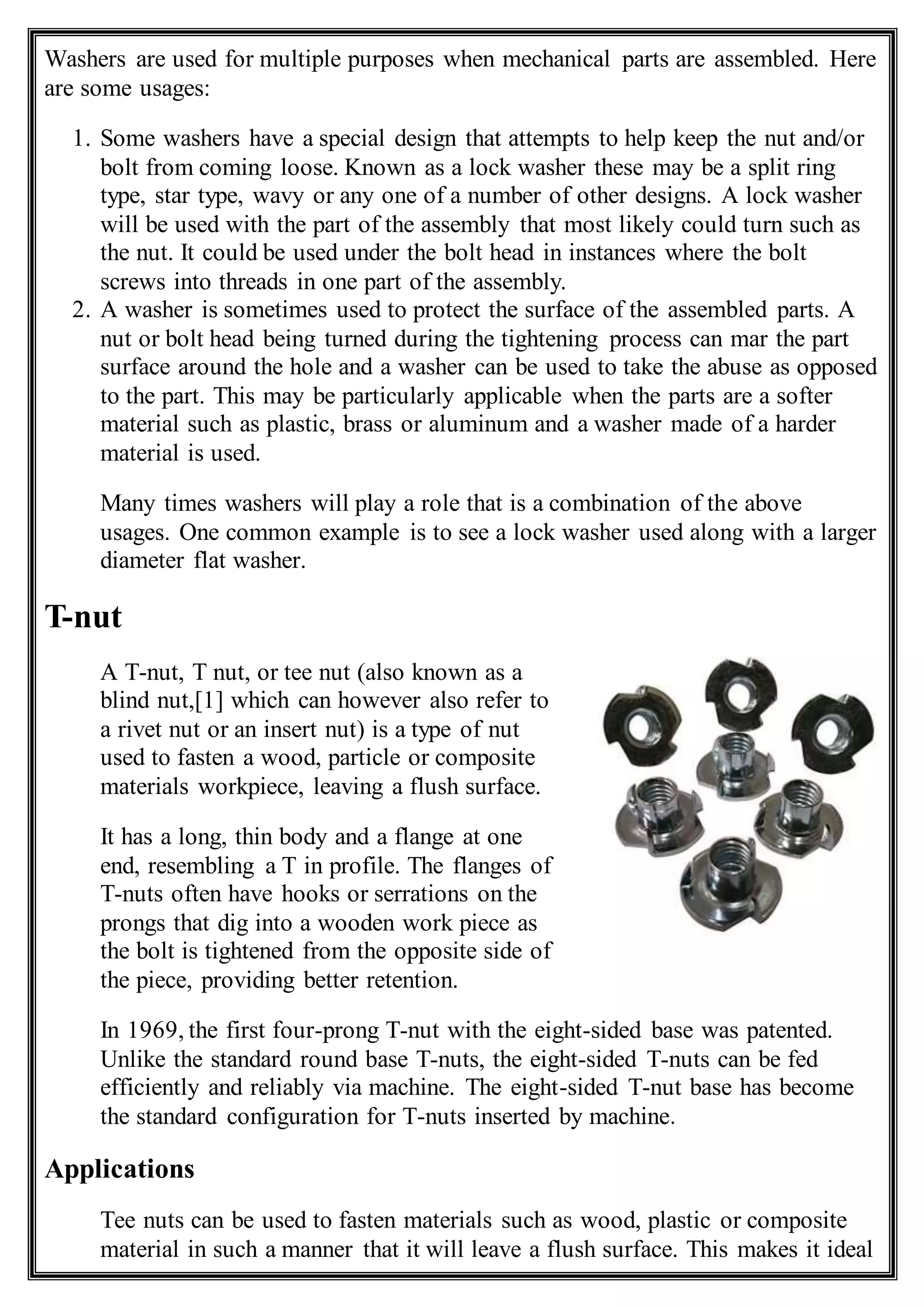 MECHANICAL COMPONENTS | DOCX