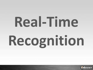 Real-Time Recognition
