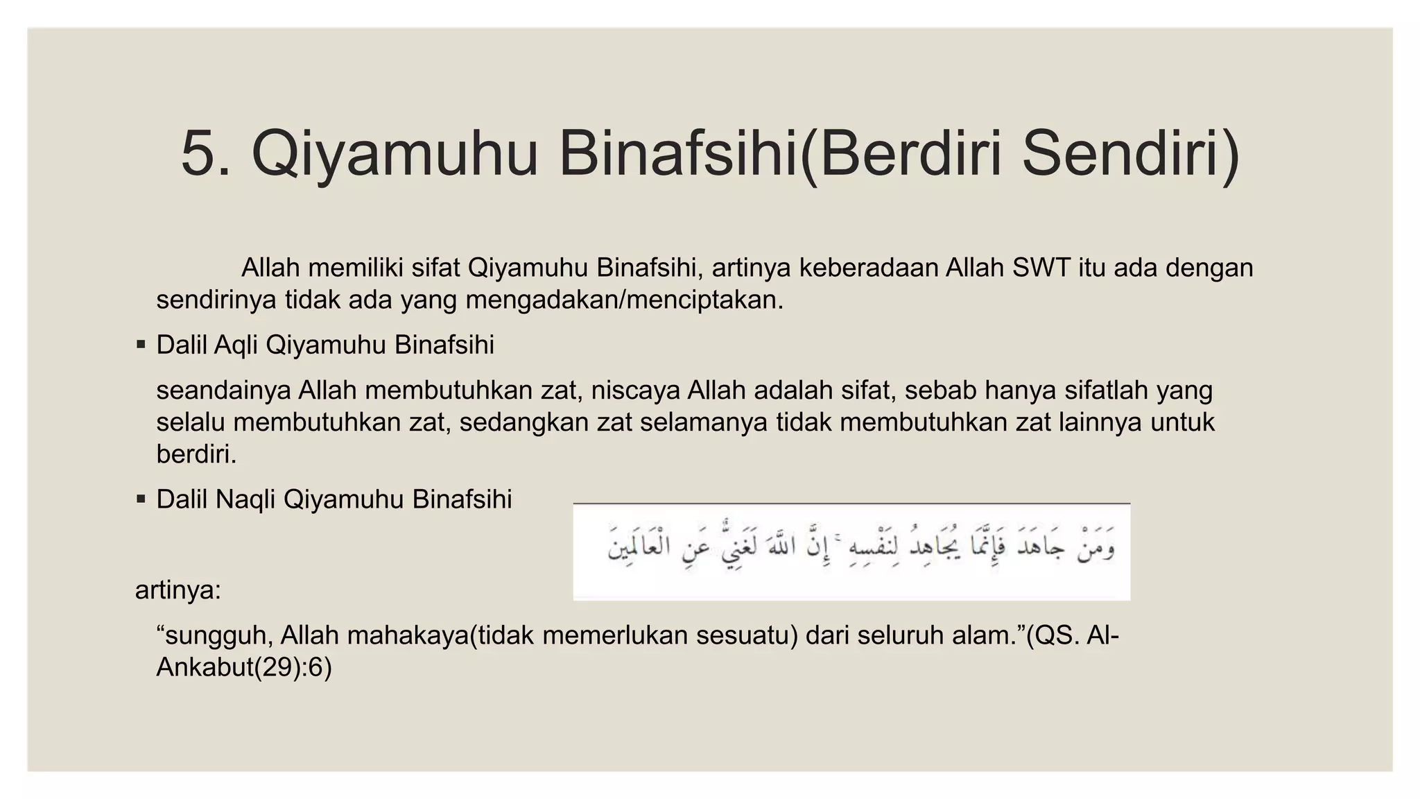 Tugas sifat wajib dan mustahil PPTX