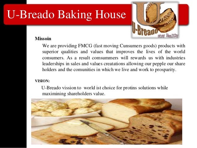 business plan of bread production