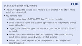 Unlicensed Band Radio [ Radio Modem] in BSNL Project | PDF