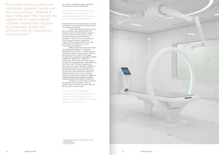 3

“Profit is the payment you get when you take advantage of change,”
Joseph Schumpeter.
4
 Cut-off date 31 July 2020.
5

Cut-off date 31 July 2020.
Riding the storm Riding the storm
12 13
It’s a time of accelerating change, reflected in
the polarizing fortunes of billionaires.
Those that are the innovators and
the disruptors, the architects of
creative destruction in the economy,
are still increasing their wealth.3
Other billionaires, on the wrong side of economic,
technological, societal and environmental trends
are becoming less wealthy.
	 Contrast this polarization with most of
the past decade, when steady growth and
buoyant asset prices lifted billionaire wealth in
all sectors. Most of the decade was a time
of exceptional prosperity for billionaires
regardless of sector, but in the last two years
those using technology to change their
business models, products and services have
pulled ahead. The COVID-19 crisis just
accentuated this divergence.
	 While business innovators and disruptors
are deploying technology for competitive
advantage across all sectors, naturally the heart-
land of this activity is the technology, healthcare
and industrial sectors, which clearly signal
the polarization taking place (see page 17, What’s
a billionaire “innovator” or “disruptor”?).
During 2018, 2019 and the first seven months
of 2020,4
technology billionaires’ total wealth rose
by 42.5% to USD 1.8 trillion, supported by
the surge in tech shares. Meanwhile, healthcare
billionaires’ total wealth increased by 50.3%
to USD 658.6 billion, boosted by a new age of
drug discovery and innovations in diagnostics
and medical technology, as well as latterly
COVID-19 treatments and equipment. (Note our
standard analysis period has been extended
to take into account the effects of COVID-19.)
	 Compare this to the smaller increase for
the billionaire class as a whole. It rose by
19.1% to USD 10.2 trillion over 2018, 2019 and
the first seven months of 2020.5
The net wealth of billionaires
in entertainment, financial services,
materials and real estate sectors
lagged the rest of the universe, with
increases of 10% or less.
“
This COVID-19 crisis could be the
real border between the old and
the new economy,”reflected an
Italian billionaire.“This may give the
opportunity to create a better
economic environment focusing
on sustainable growth and
efficiency with less bureaucracy
and procedures.”
 