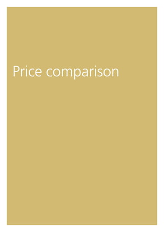 Price comparison
 