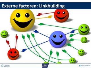 Externe factoren: Linkbuilding
 