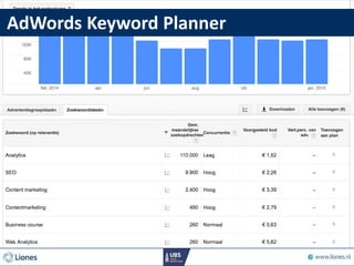 AdWords Keyword Planner
 