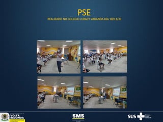 PSE
REALIZADO NO COLEGIO JURACY VARANDA DIA 18/11/21
 