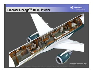 Embraer LineageTM 1000 - Interior




                                    illustrative purposes only
 