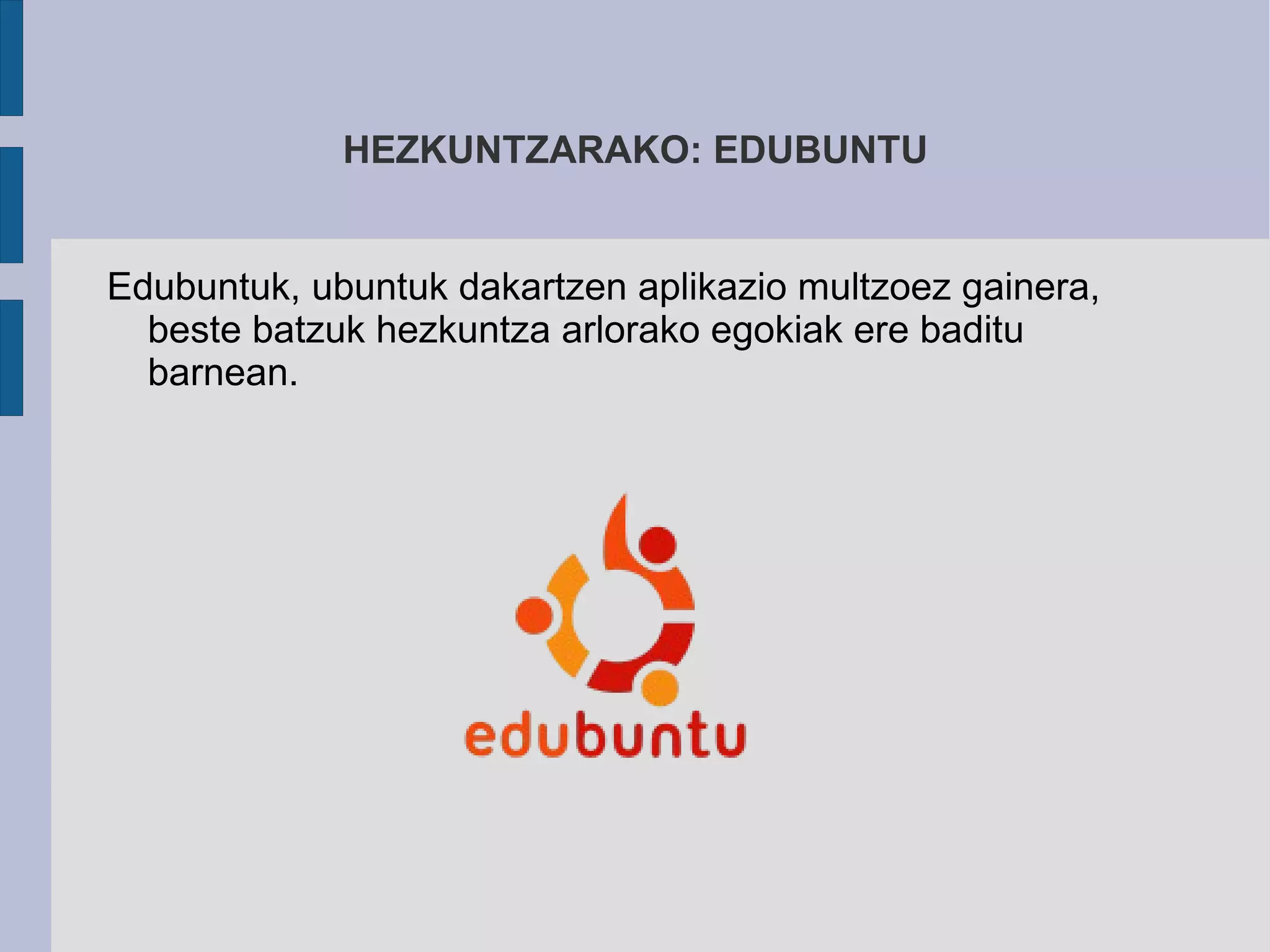 2. GNU / LINUX HISTORIA PIXKA BAT: 60 hamarkadaren amaieran “UNIX” sistema eragilea garatu zuten, unibertsitate eta enpresen munduan erabiltzeko 