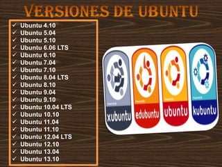 



















Ubuntu 4.10
Ubuntu 5.04
Ubuntu 5.10
Ubuntu 6.06 LTS
Ubuntu 6.10
Ubuntu 7.04
Ubuntu 7.10
Ubuntu 8.04 LTS
Ubuntu 8.10
Ubuntu 9.04
Ubuntu 9.10
Ubuntu 10.04 LTS
Ubuntu 10.10
Ubuntu 11.04
Ubuntu 11.10
Ubuntu 12.04 LTS
Ubuntu 12.10
Ubuntu 13.04
Ubuntu 13.10

 