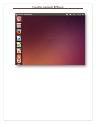 Manual de instalacion y configuracion del UBUNTU :p | DOCX