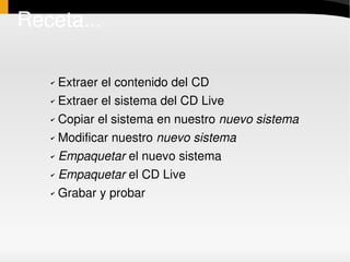 Ubuntu Bolivia Backstage