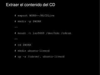 Ubuntu Bolivia Backstage