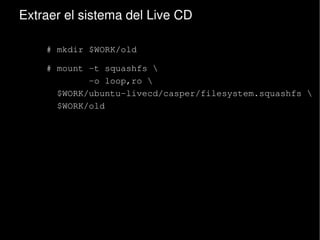 Ubuntu Bolivia Backstage