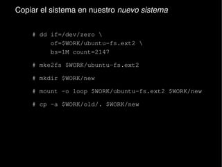 Ubuntu Bolivia Backstage