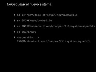 Ubuntu Bolivia Backstage