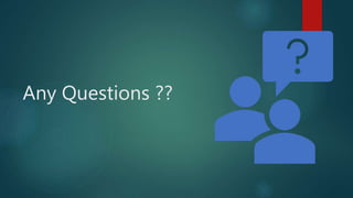 Any Questions ??
 