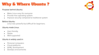 Ubuntu Operating System PPT – Complete Seminar Presentation (Free ...