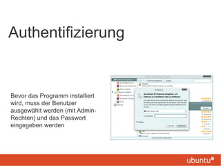 (evtl. Unterkategorie) Finden von Programmen II