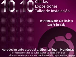 Ubuntu & SF / Taller de Instalación