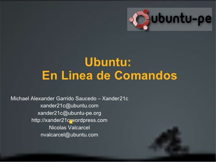 Michael Alexander Garrido Saucedo – Xander21c [email_address] [email_address] http://xander21c.wordpress.com Correcciones ...