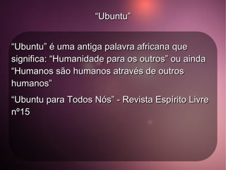 Usuário e desenvolvedor Linux desde 2002 