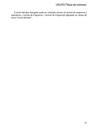 Ubuntu Guia do Iniciante