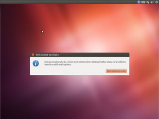 Ubuntu instalazioa