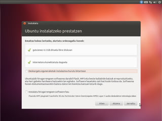 Ubuntu instalazioa