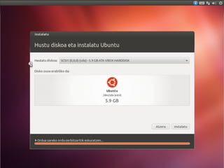 Ubuntu instalazioa