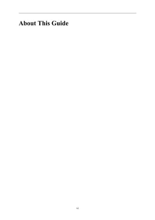 About This Guide




                   vi
 