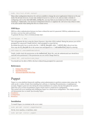 Ubuntu server guide | PDF