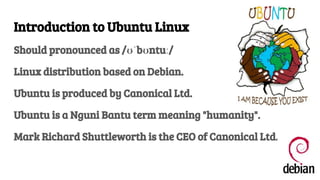 Ubuntu Release Party and Tutorial | PDF