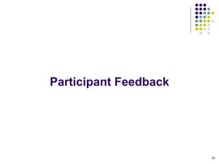 Participant Feedback 